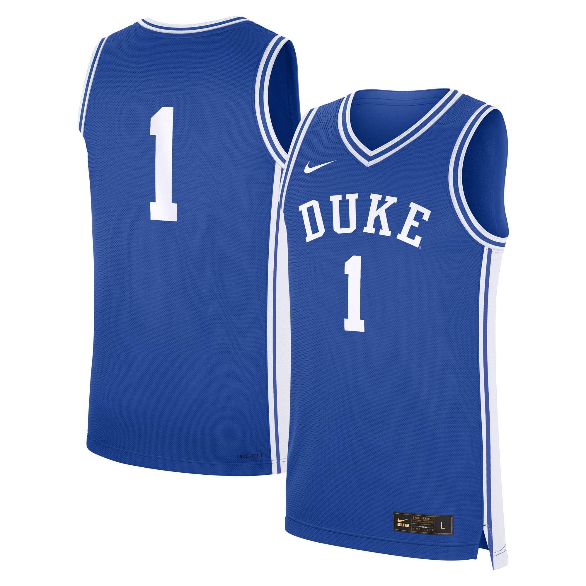 Men's Duke Blue Devils Royal Replica Jersey