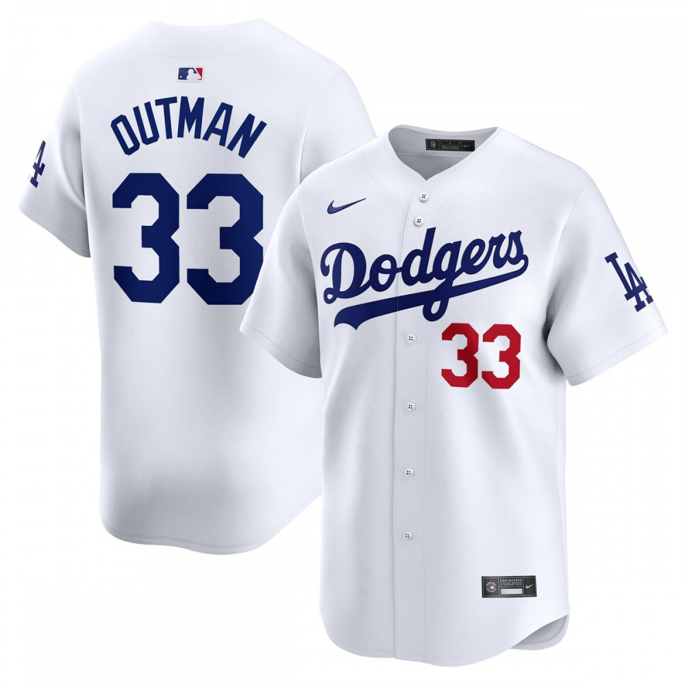 Kids' Los Angeles Dodgers White Limited Jersey