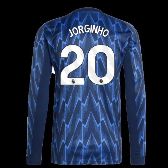 Kids' Arsenal 2025/26 Away Long Sleeve Jersey