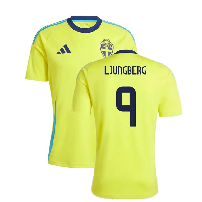 Women's Sweden 2024/25 Home Jersey