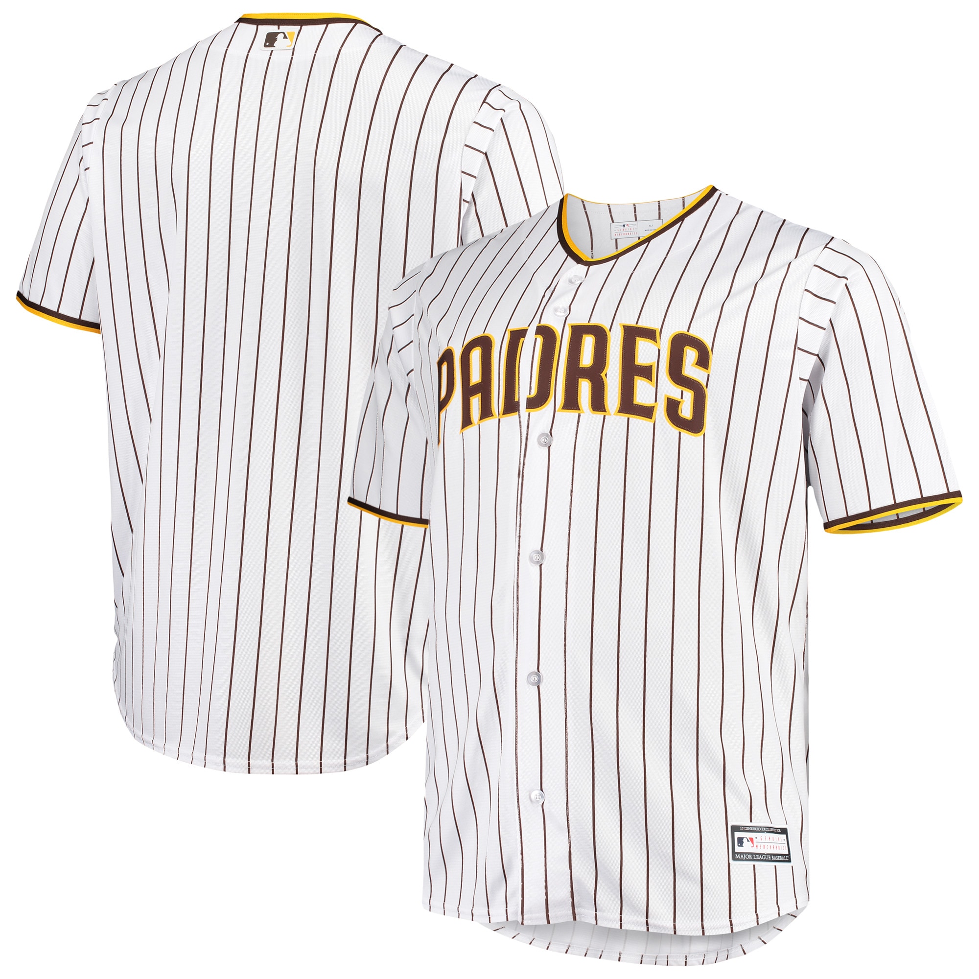 Men's San Diego Padres White Replica Jersey