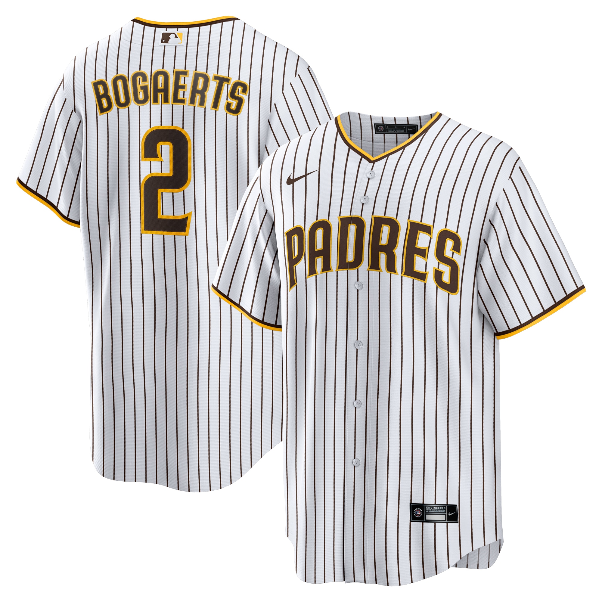 Men's San Diego Padres White Player Jersey