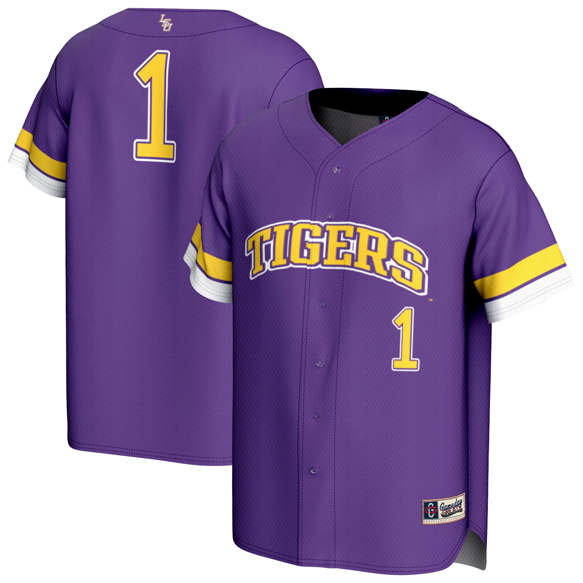 Women's LSU Tigers Purple Fashion Jersey
