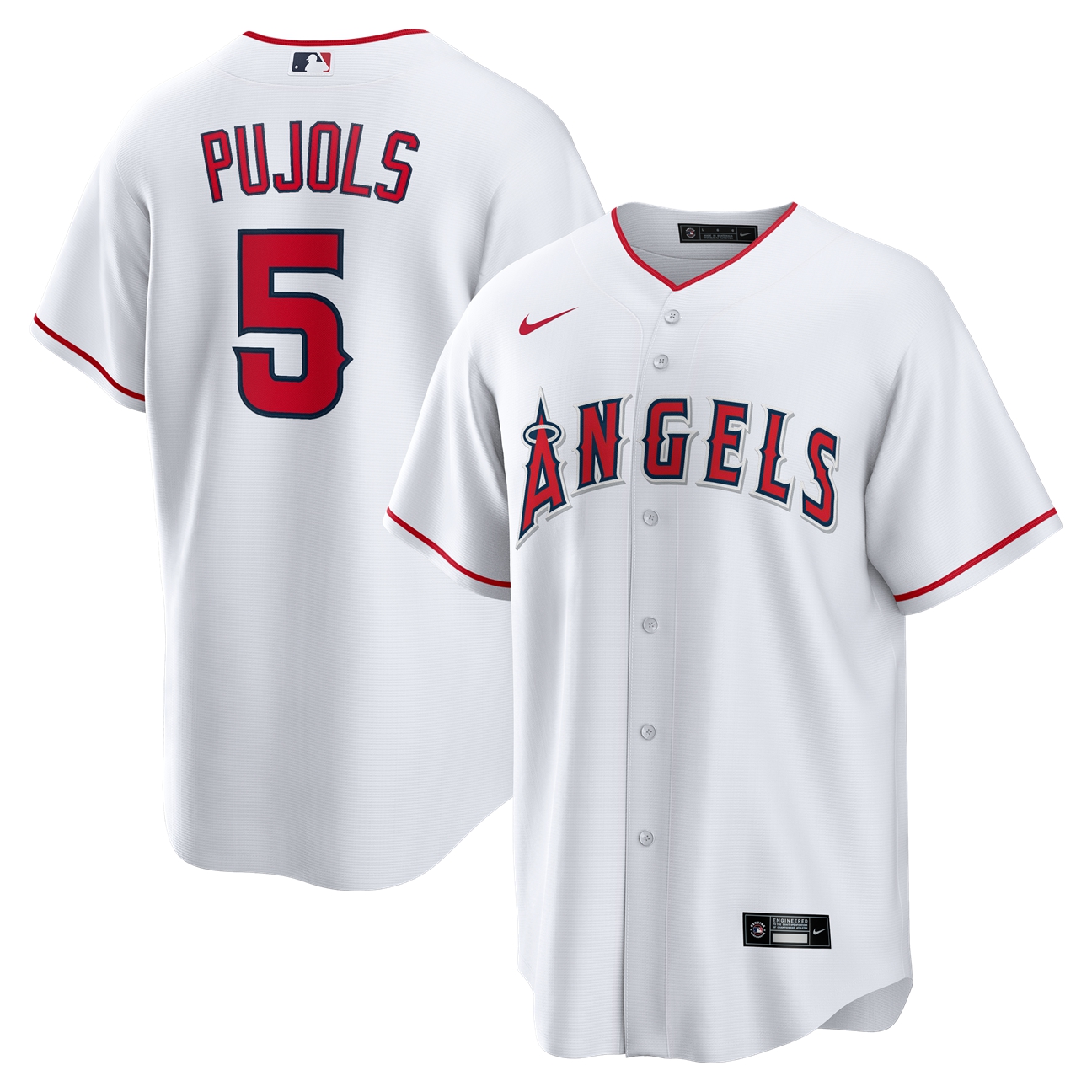 Men's Los Angeles Angels White Player Jersey