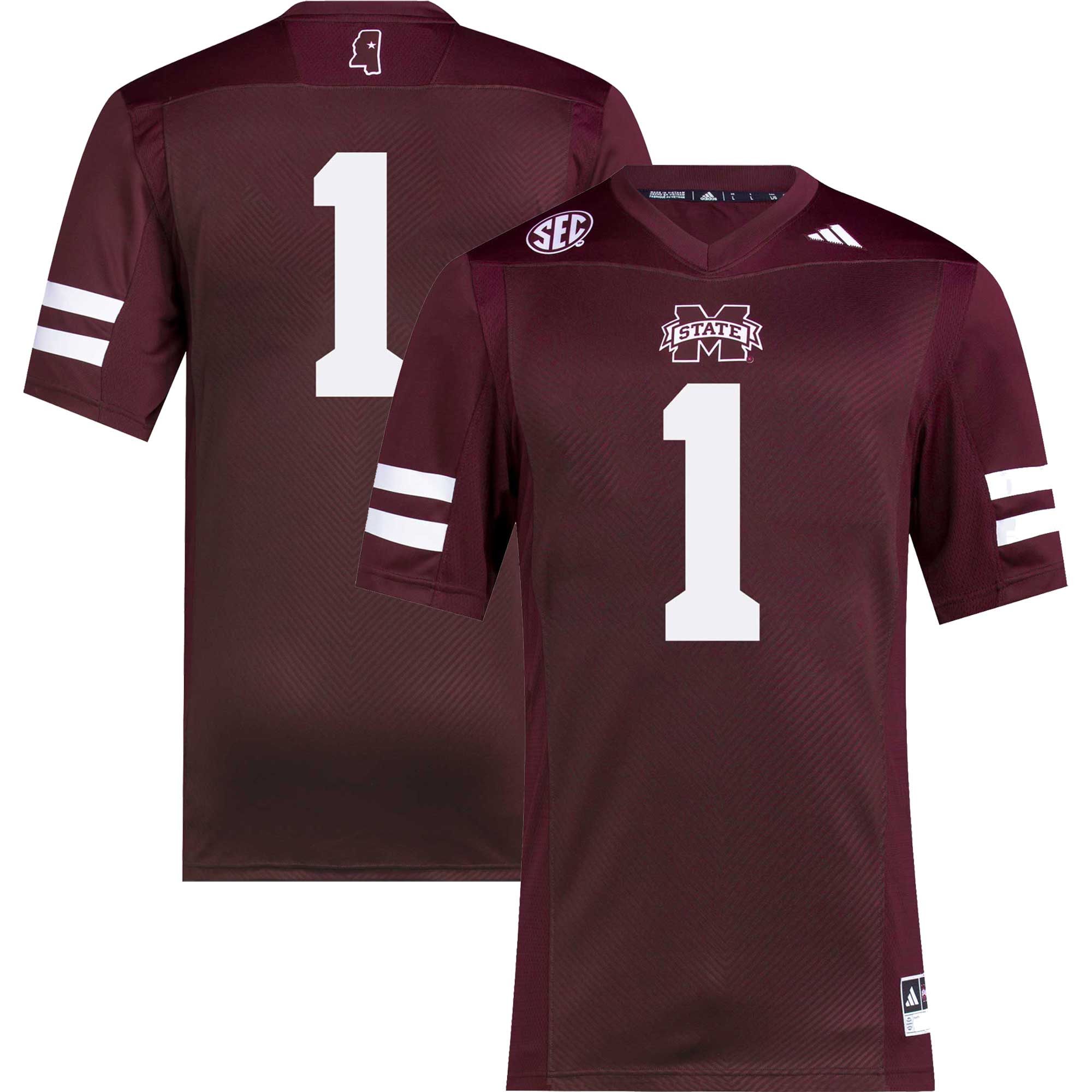 Women's Mississippi State Bulldogs Maroon Jersey