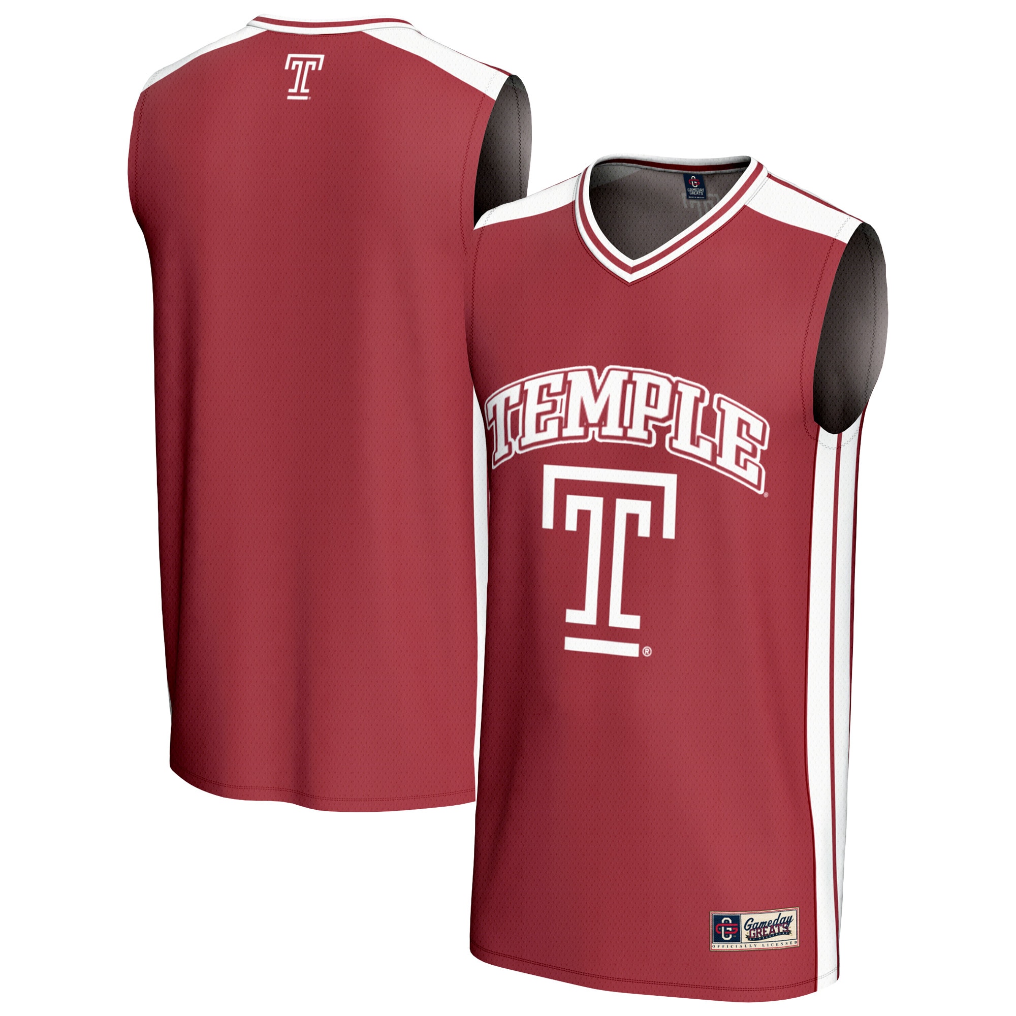 Women's Temple Owls Red Jersey