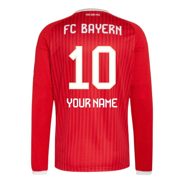 Men's Bayern Munich 2026/27 Home Long Sleeve Jersey