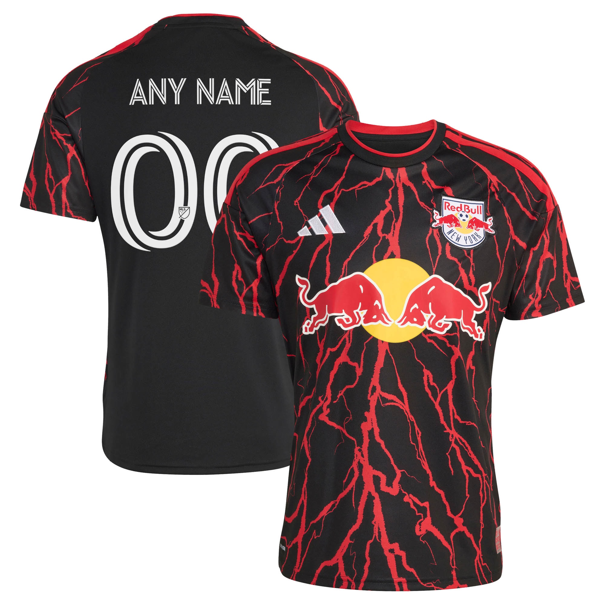 Men's New York Red Bulls 2026 Black Replica Kit