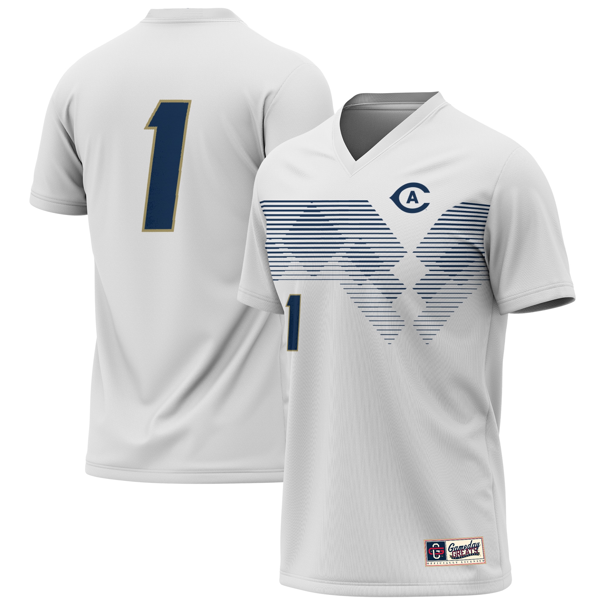 Men's UC Davis Aggies White Fashion Jersey