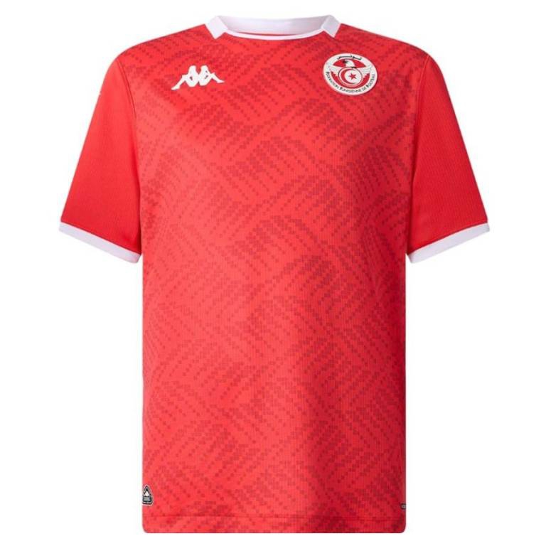 Women's Tunisia 2025/26 Red Home Jersey