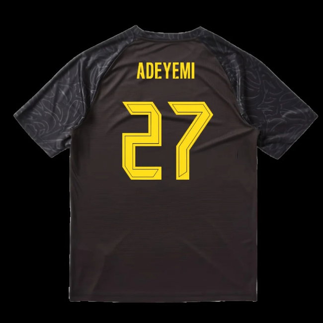 Men's Borussia Dortmund 2025/26 Black Jersey