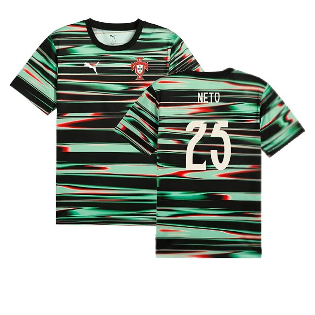 Men's Portugal 2025/26 Black Jersey