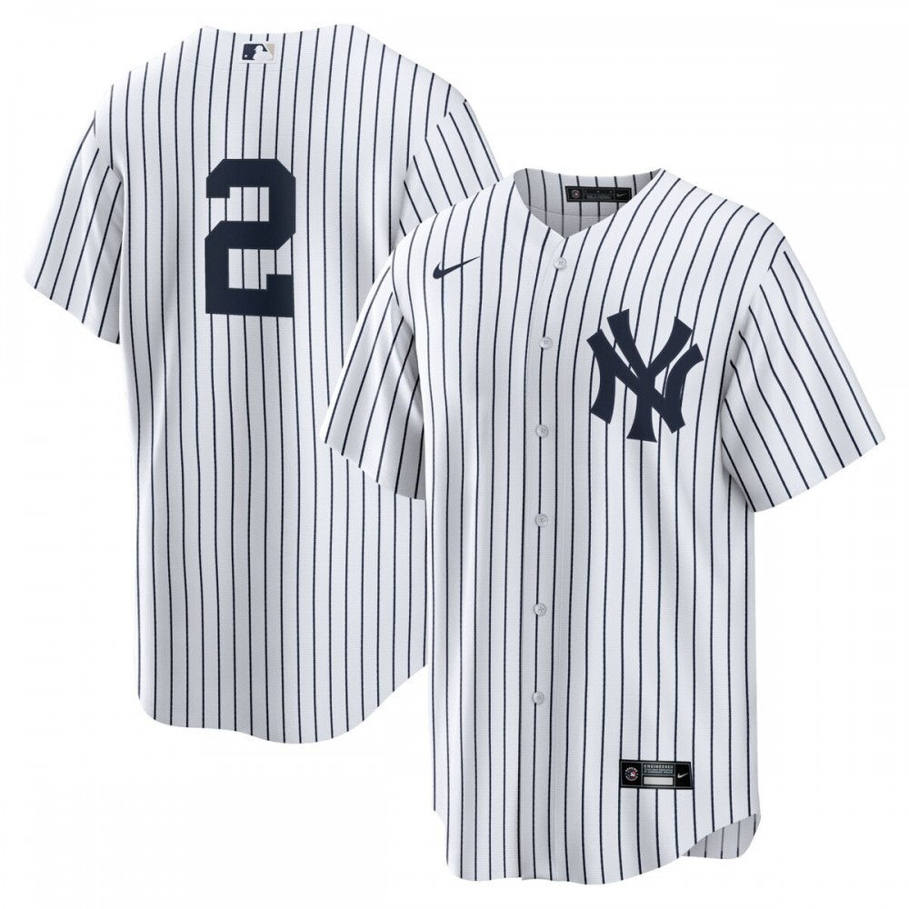 Women's New York Yankees White Replica Jersey