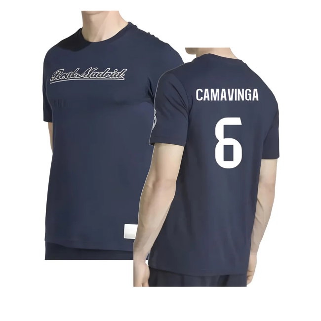 Women's Real Madrid 2025/26 Navy Tee