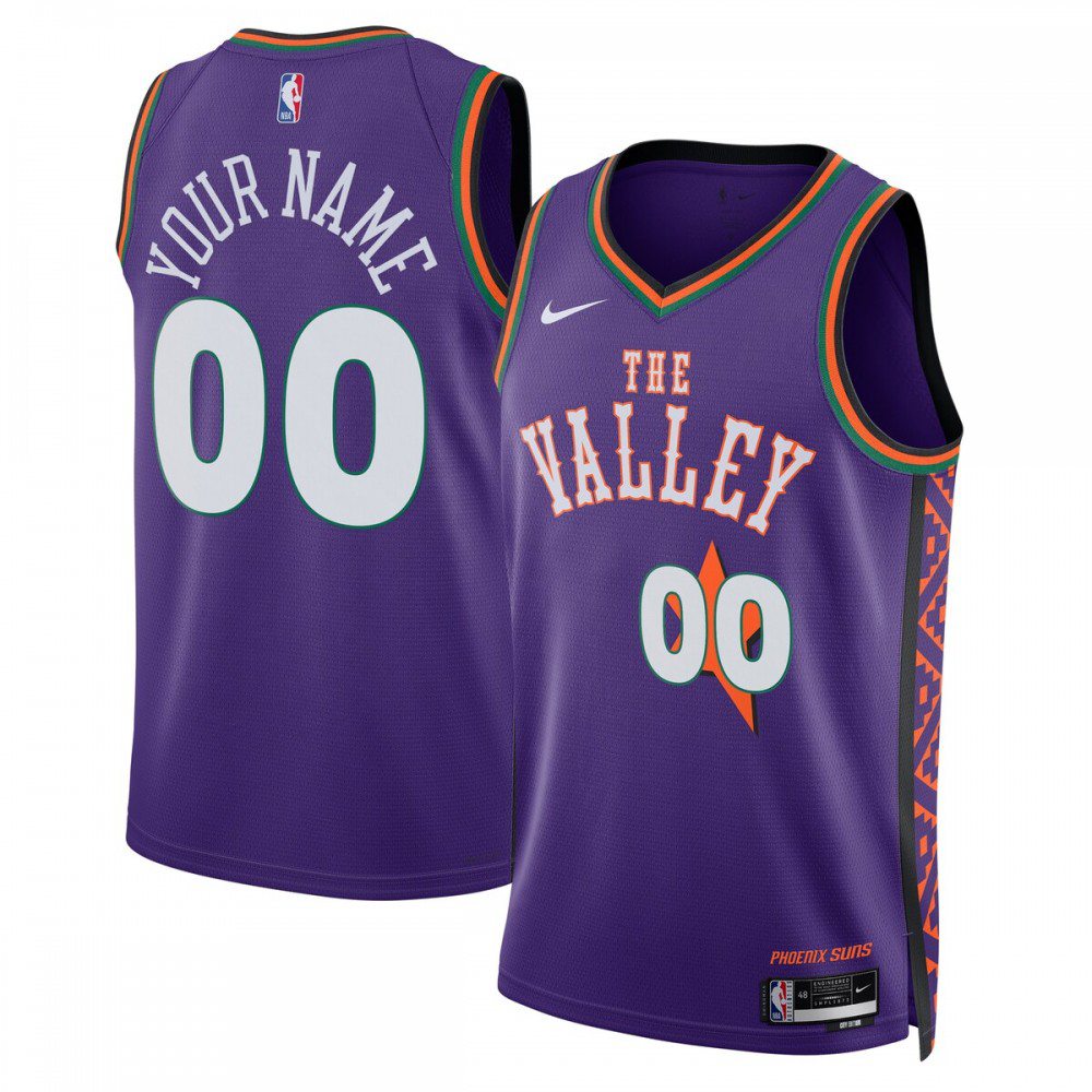 Men's Phoenix Suns 2024/25 Purple City Swingman Jersey