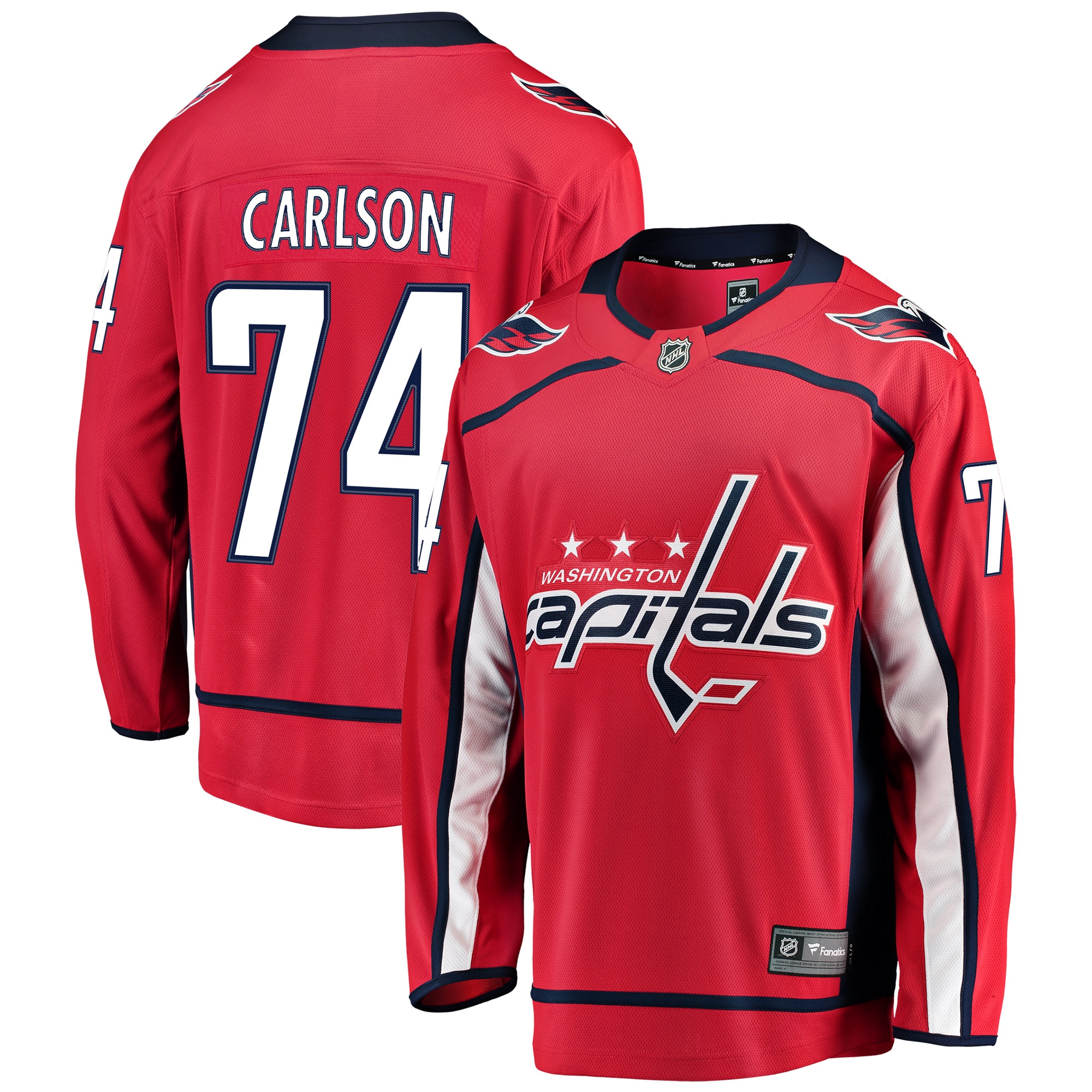 Men's Washington Capitals Red Player Jersey