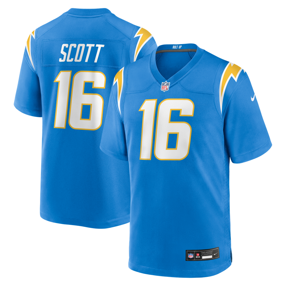 Women's Los Angeles Chargers Powder Game Jersey