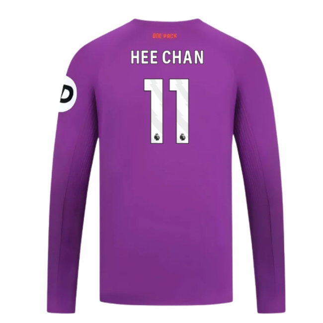 Kids' Wolves 2024/25 Third Long Sleeve Jersey
