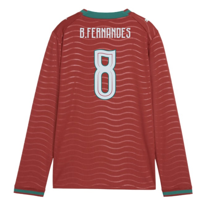 Women's Portugal 2026/27 Home Long Sleeve Jersey