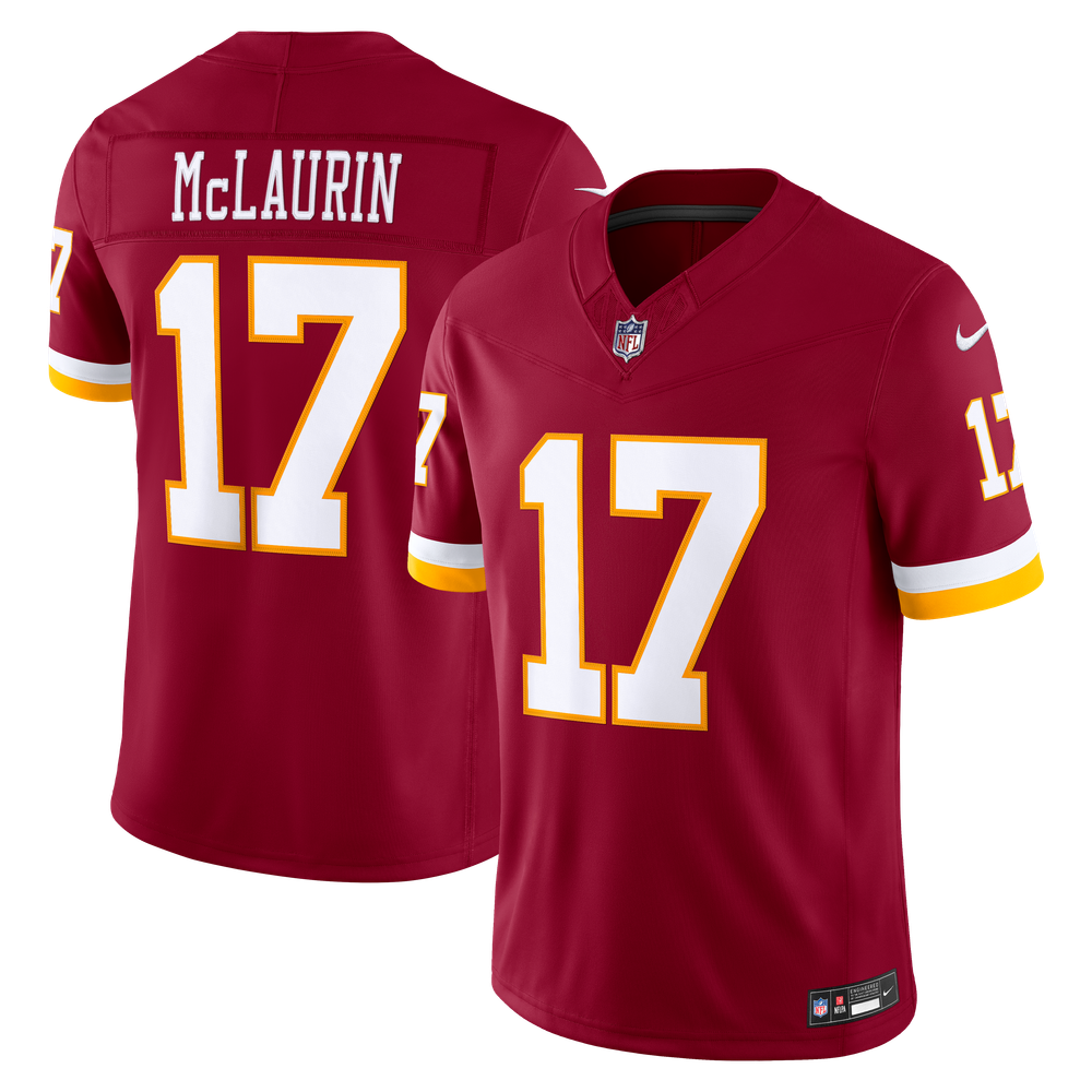 Kids' Washington Commanders Burgundy Stitched Limited Jersey