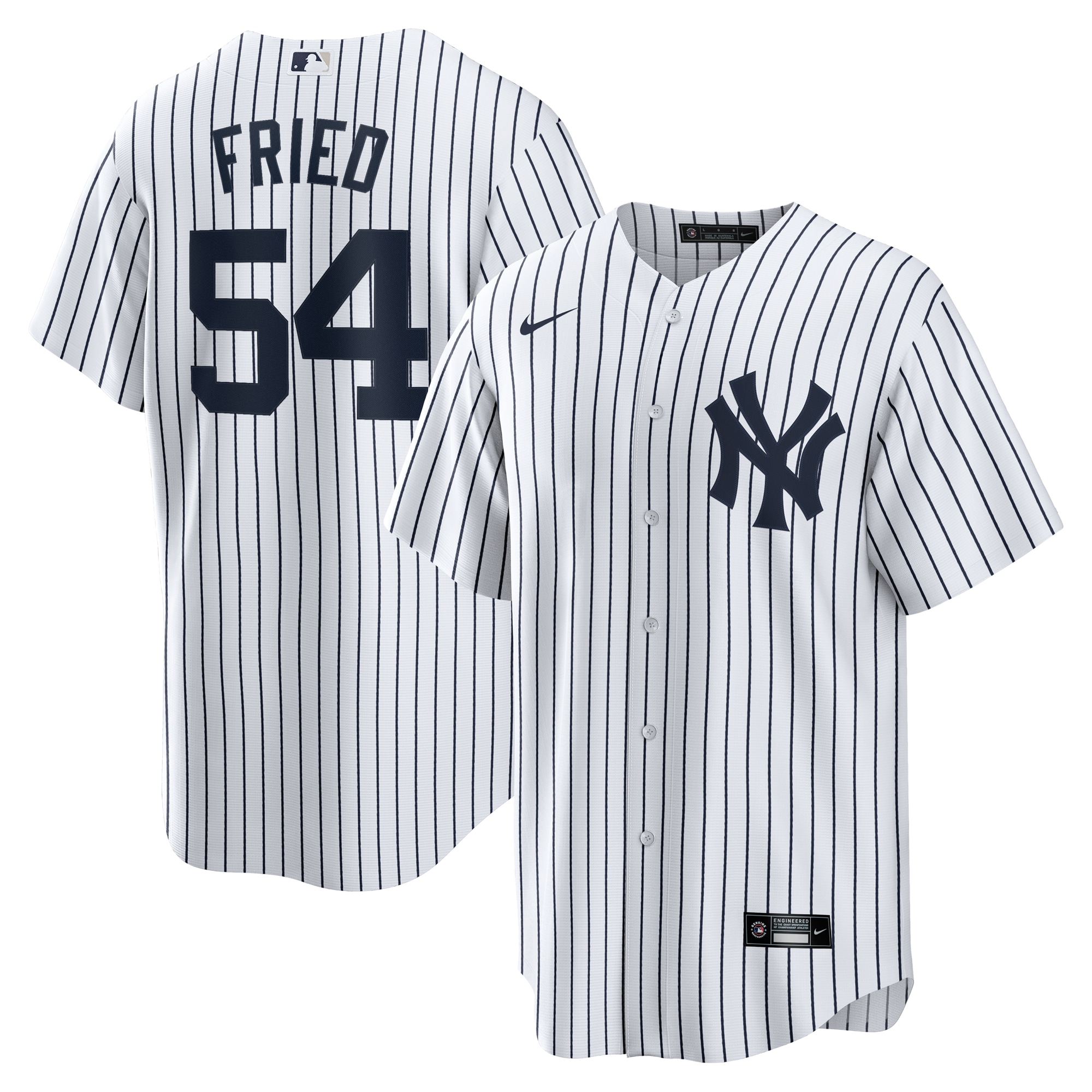 Women's New York Yankees White Player Jersey