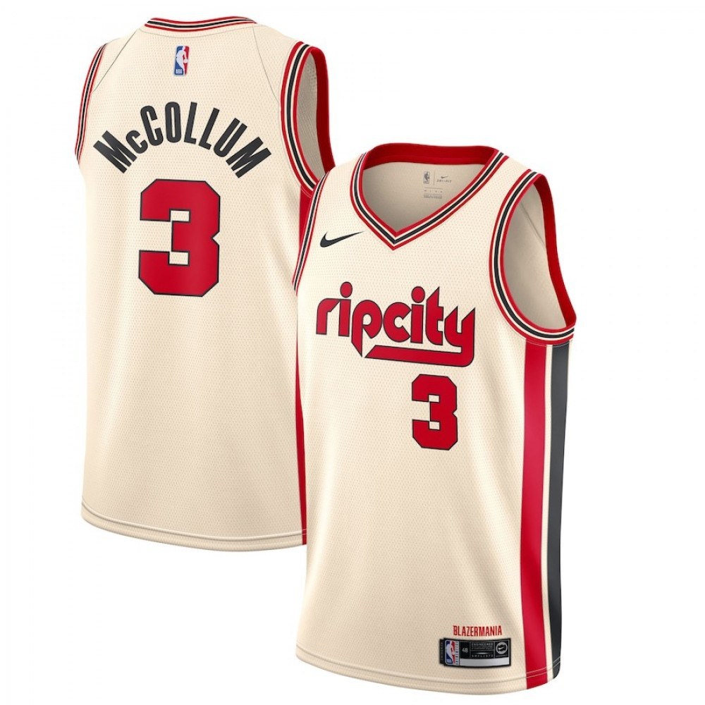 Women's Portland Trail Blazers 2019/20 Cream City Swingman Jersey