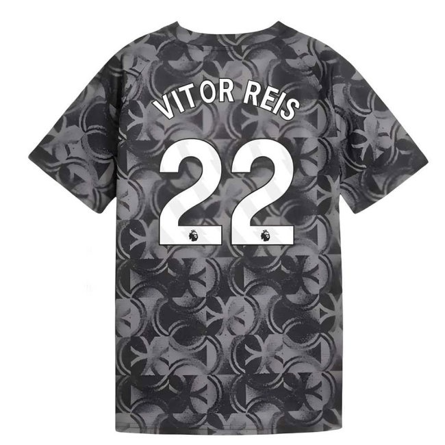 Kids' Man City 2025/26 Black City Jersey