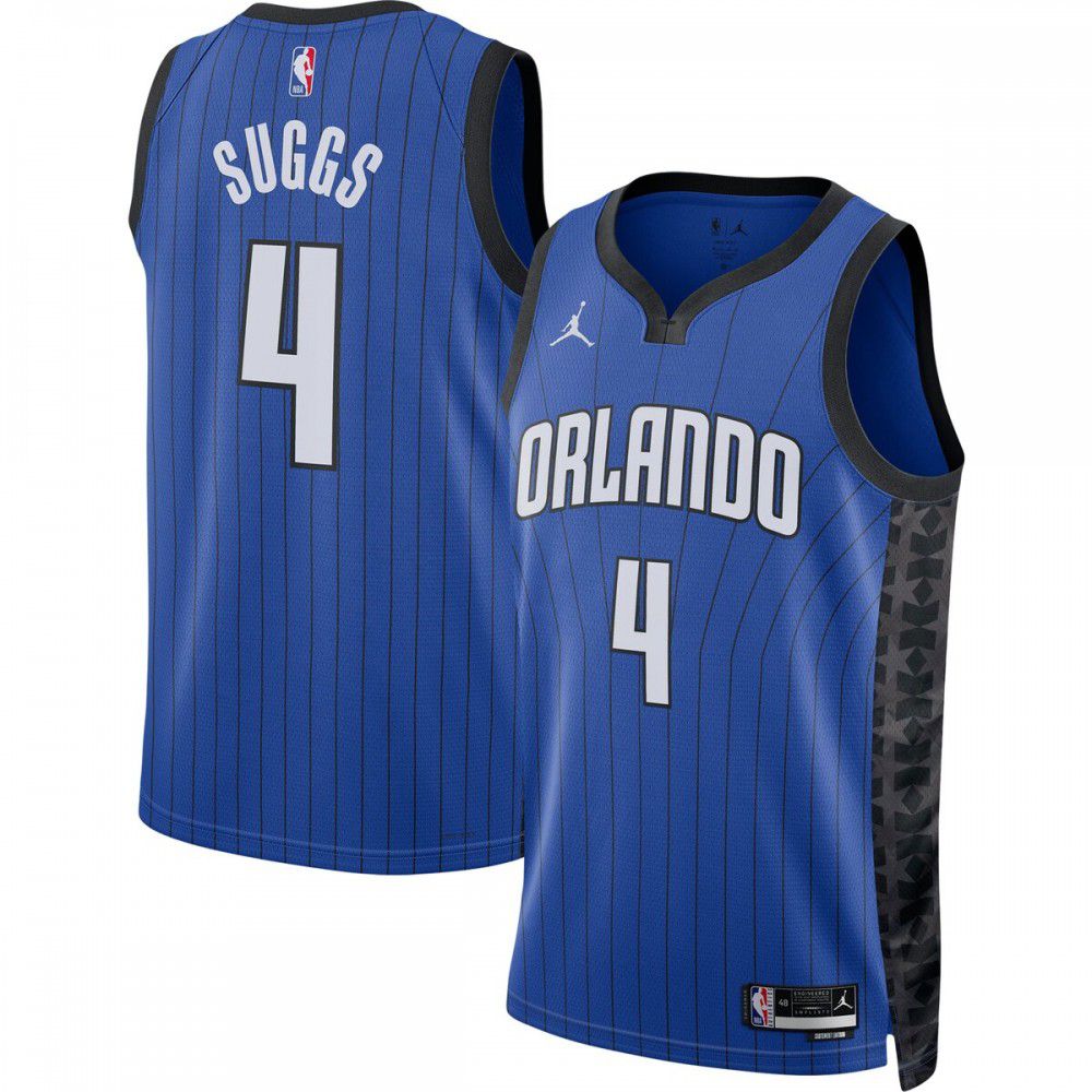 Men's Orlando Magic 2022/23 Blue Statement Swingman Jersey