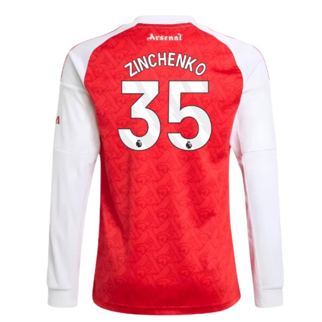 Women's Arsenal 2025/26 Home Long Sleeve Jersey