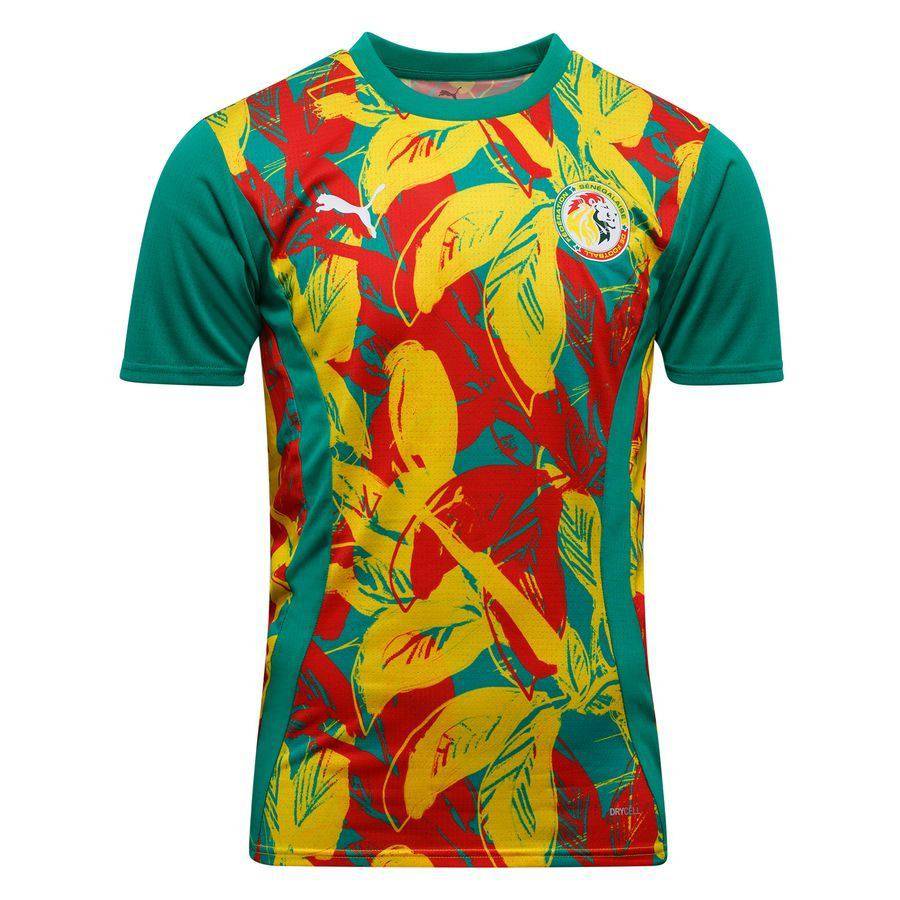 Kids' Senegal 2025 Green Training Tee