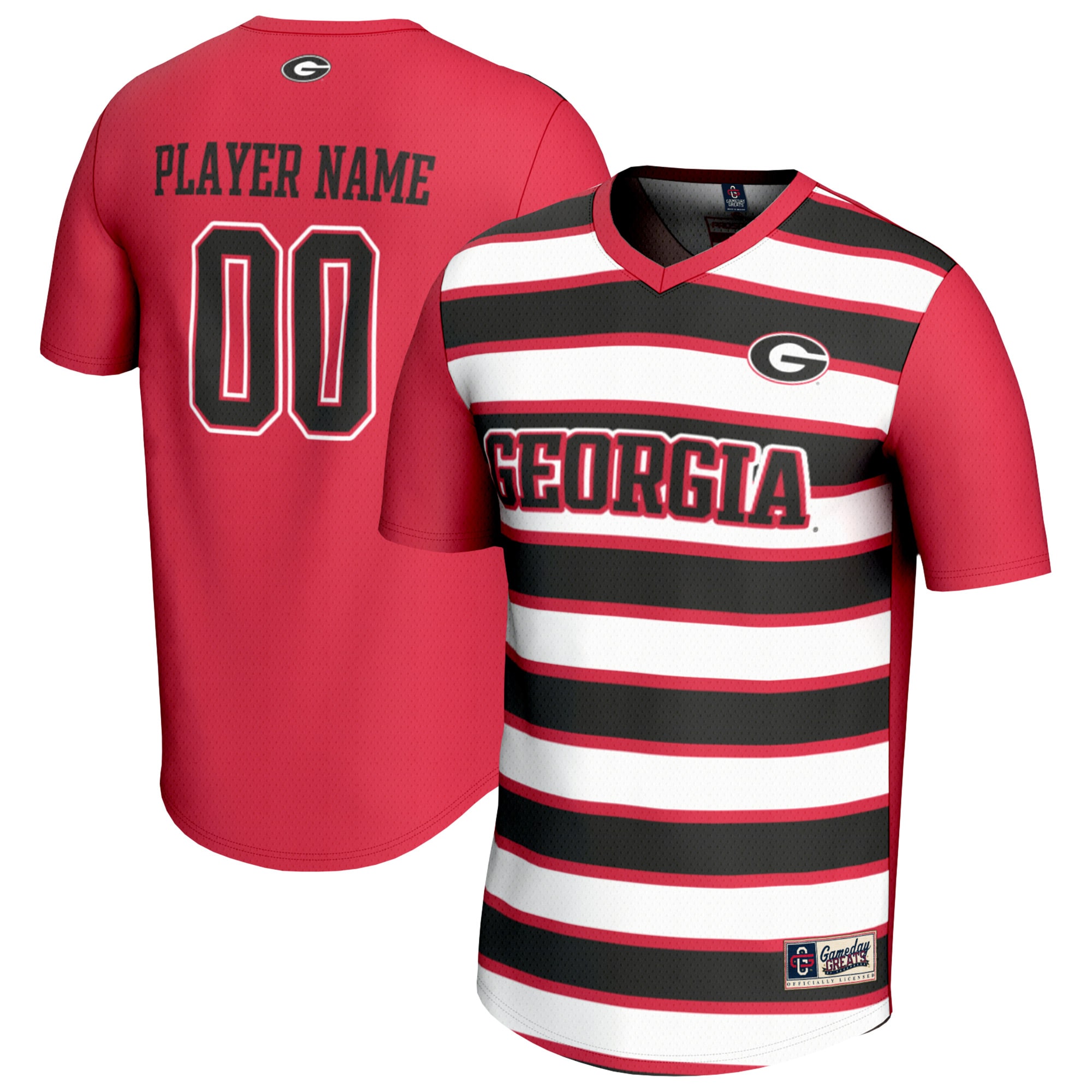 Women's Georgia Bulldogs Red Player Jersey