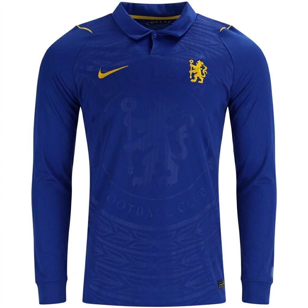 Men's Chelsea 2026/27 Home Long Sleeve Jersey