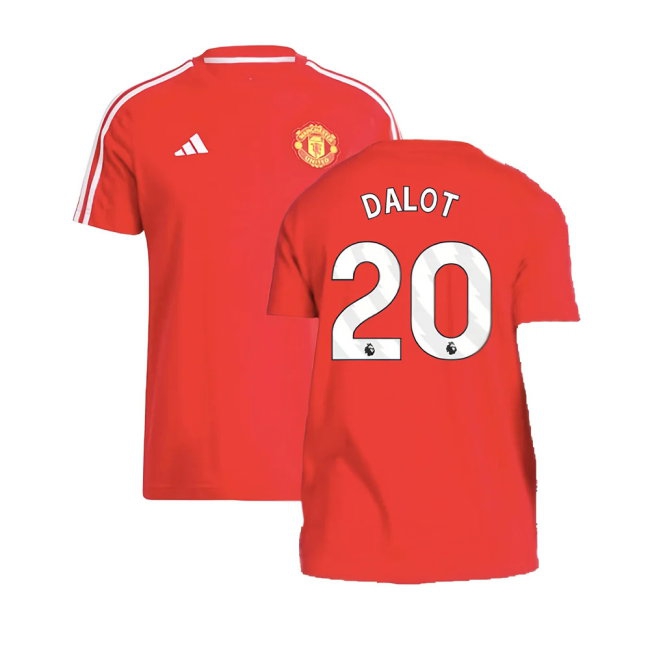 Men's Man Utd 2024/25 Red Tee