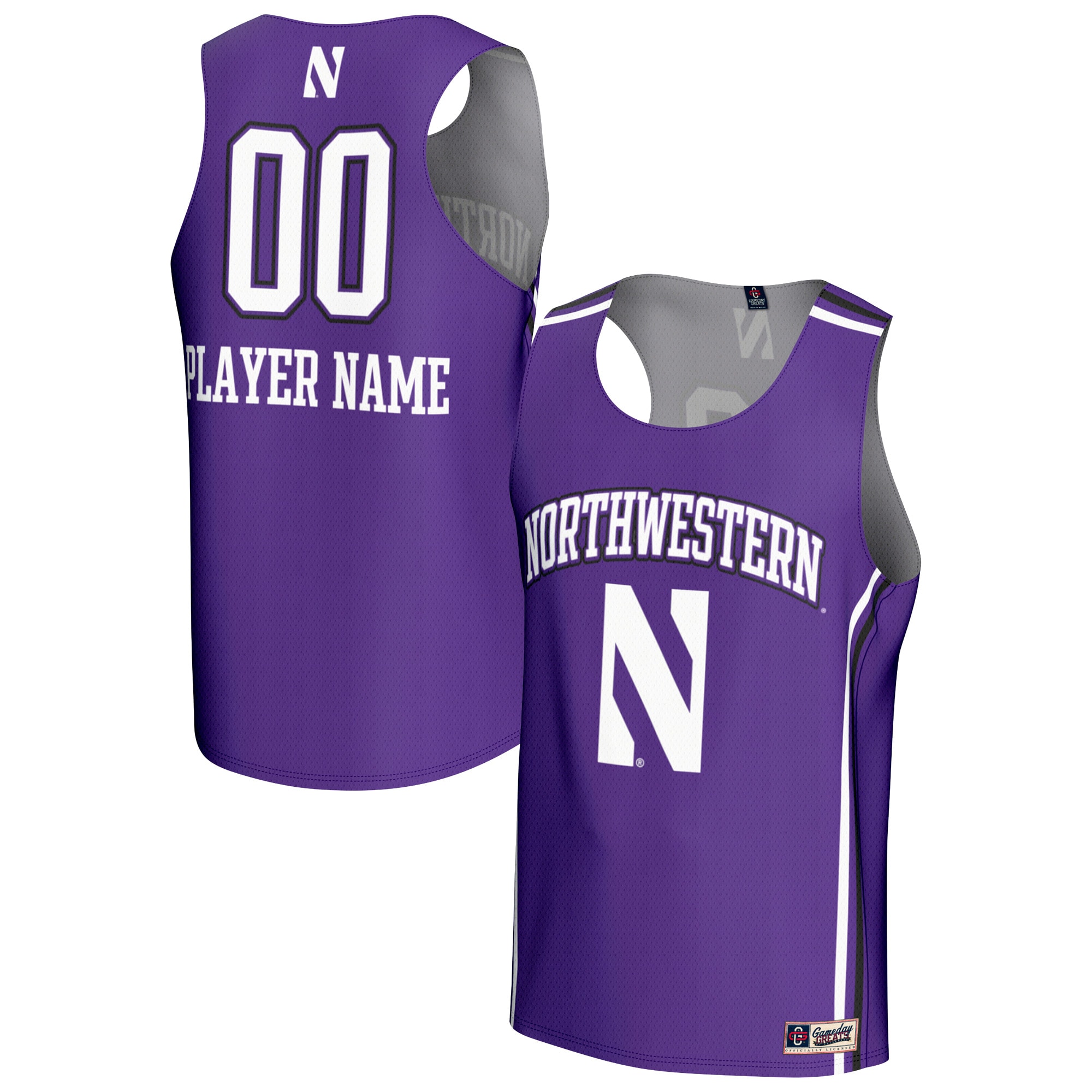 Women's Northwestern Wildcats Purple Player Jersey