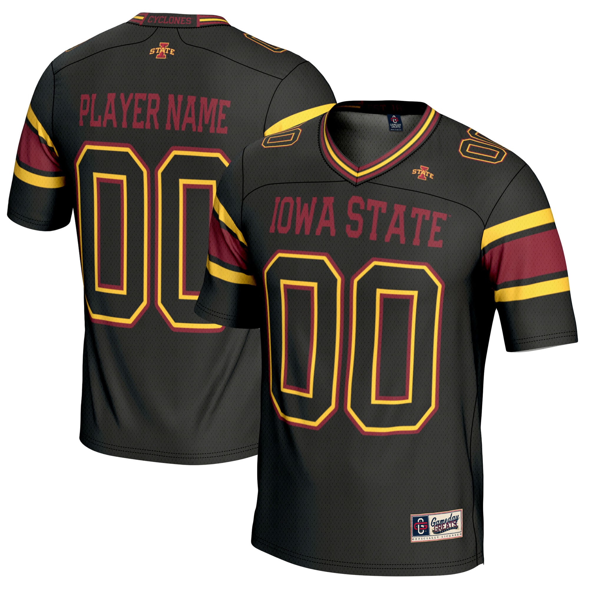 Women's Iowa State Cyclones Black Player Jersey