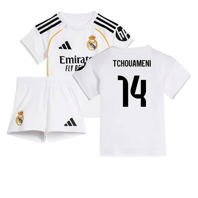 Kids' Real Madrid 2025/26 Home Kit