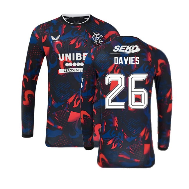 Kids' Rangers 2024/25 Third Long Sleeve Jersey
