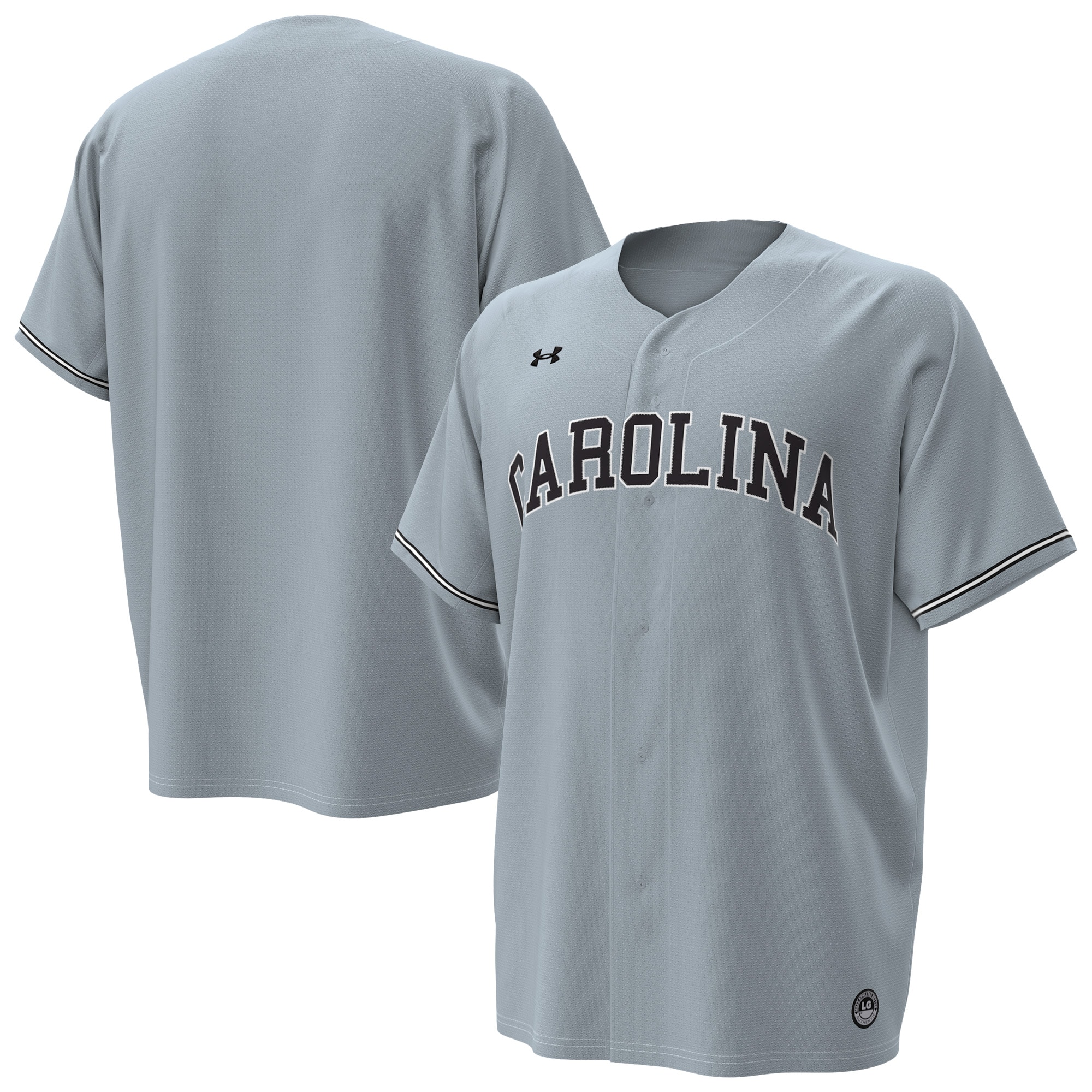 Kids' South Carolina Gamecocks Gray Replica Jersey