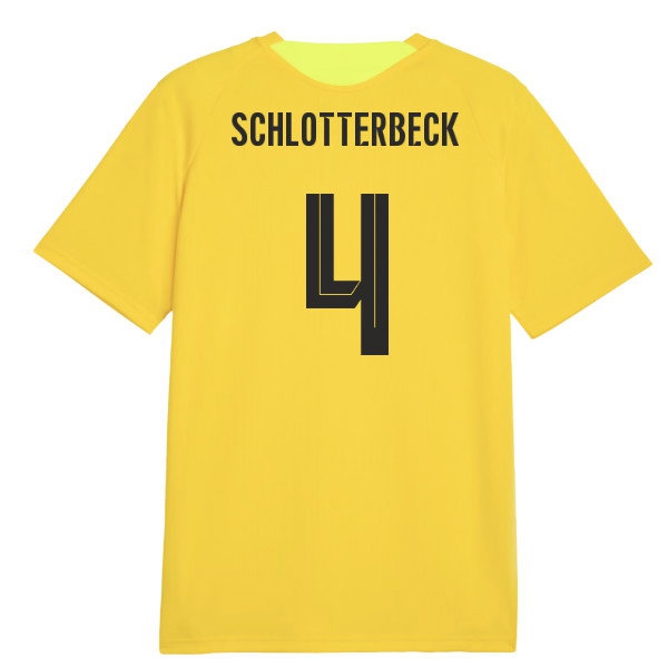 Kids' Trainings Borussia Dortmund 2026/27 Yellow Training Jersey
