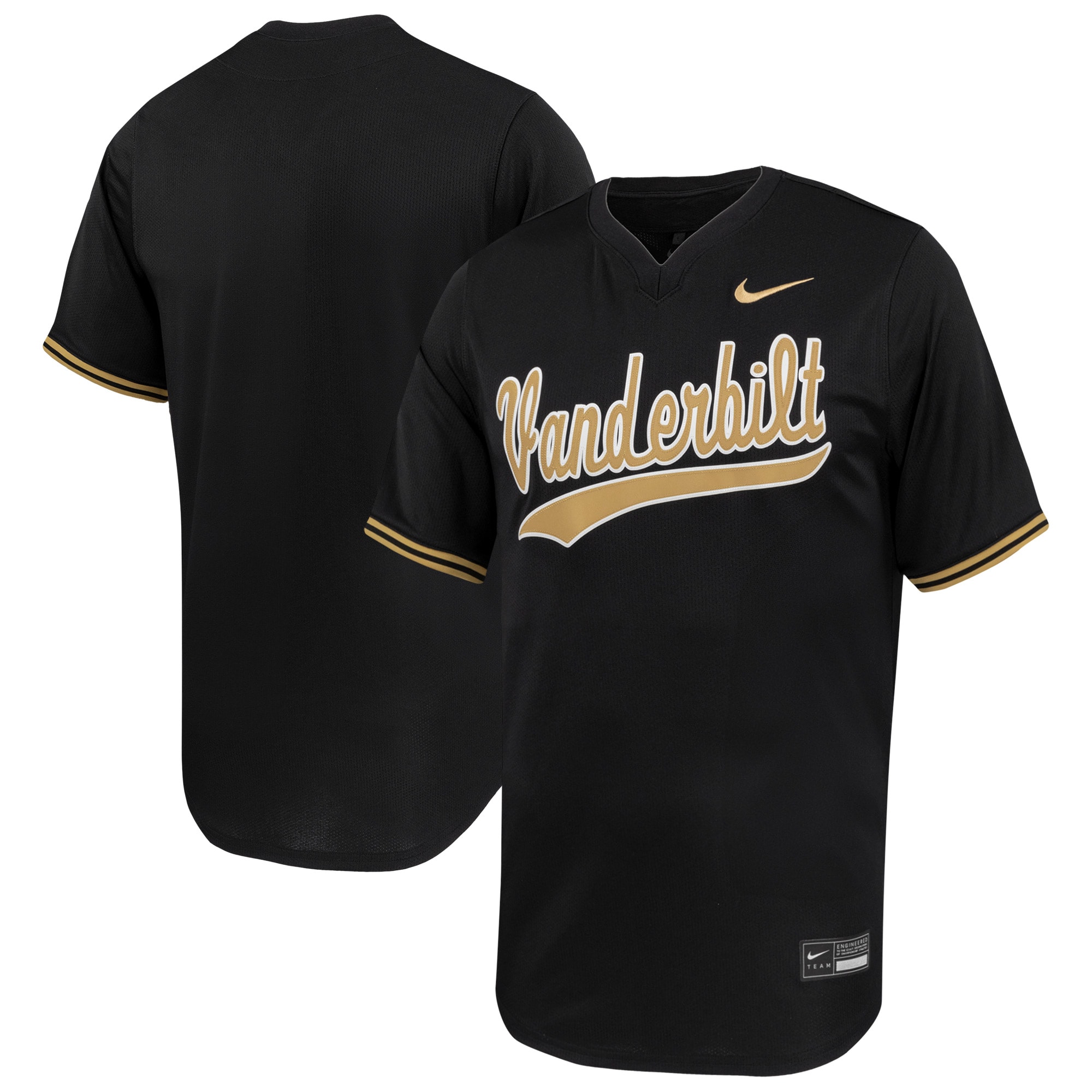Kids' Vanderbilt Commodores Black Limited Jersey
