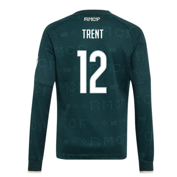 Kids' Real Madrid 2026/27 Away Long Sleeve Jersey