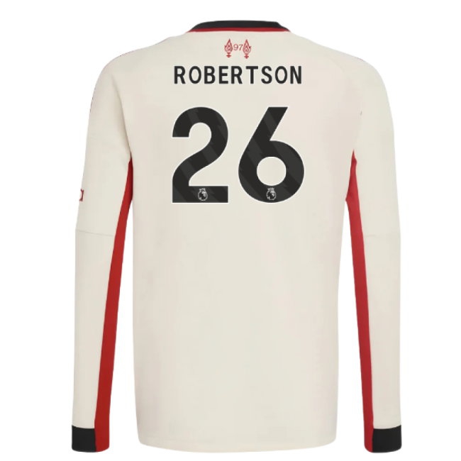 Men's Liverpool 2025/26 Away Long Sleeve Jersey