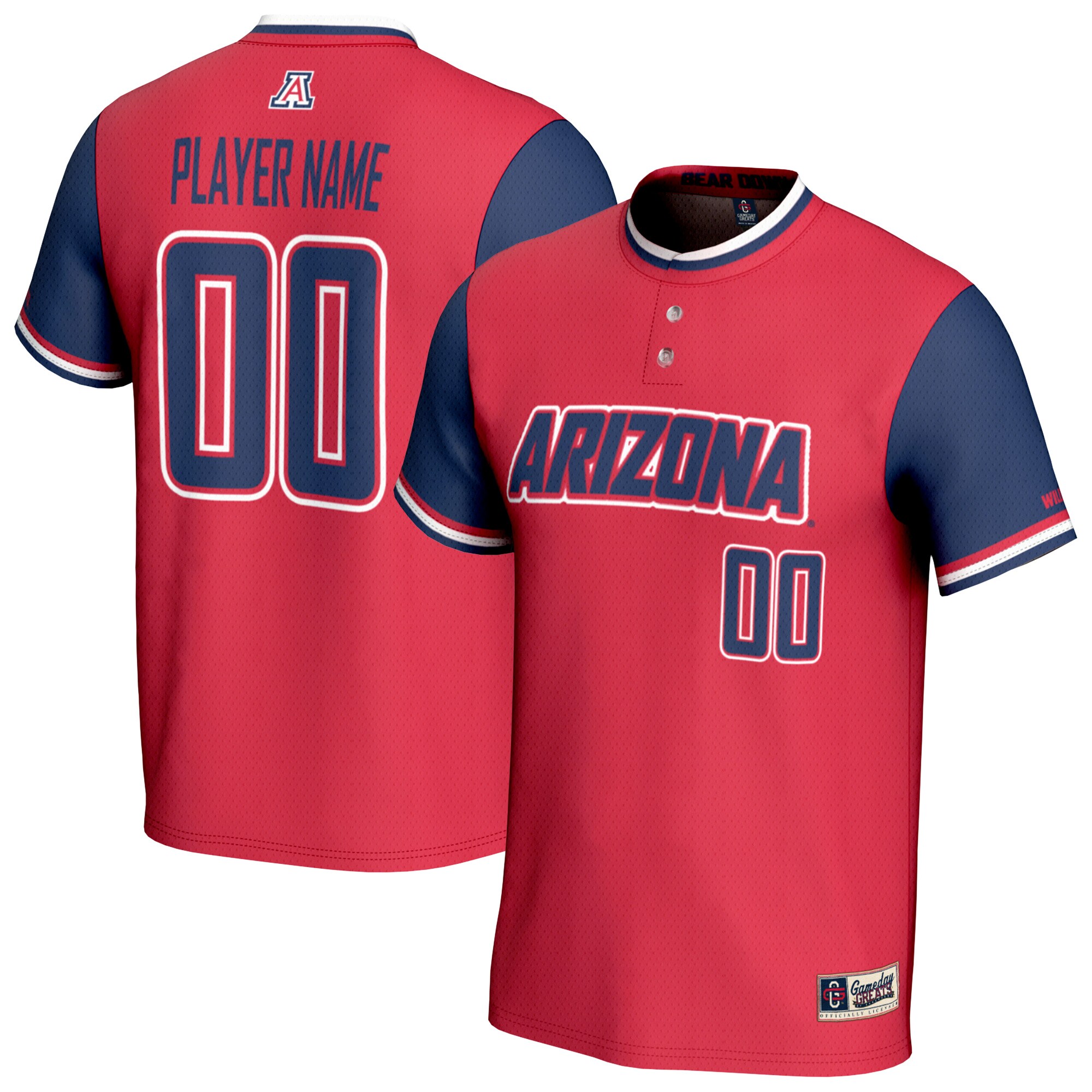 Women's Arizona Wildcats Red Player Jersey