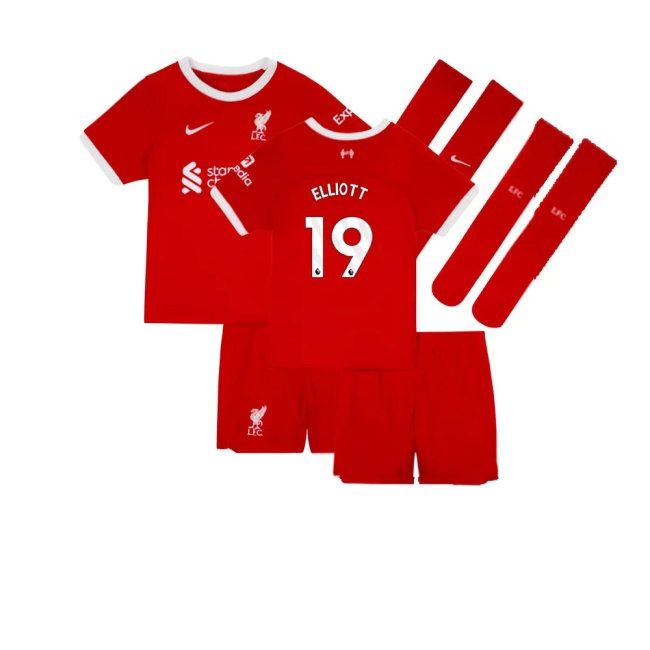 Kids' Liverpool 2023/24 Home Kit
