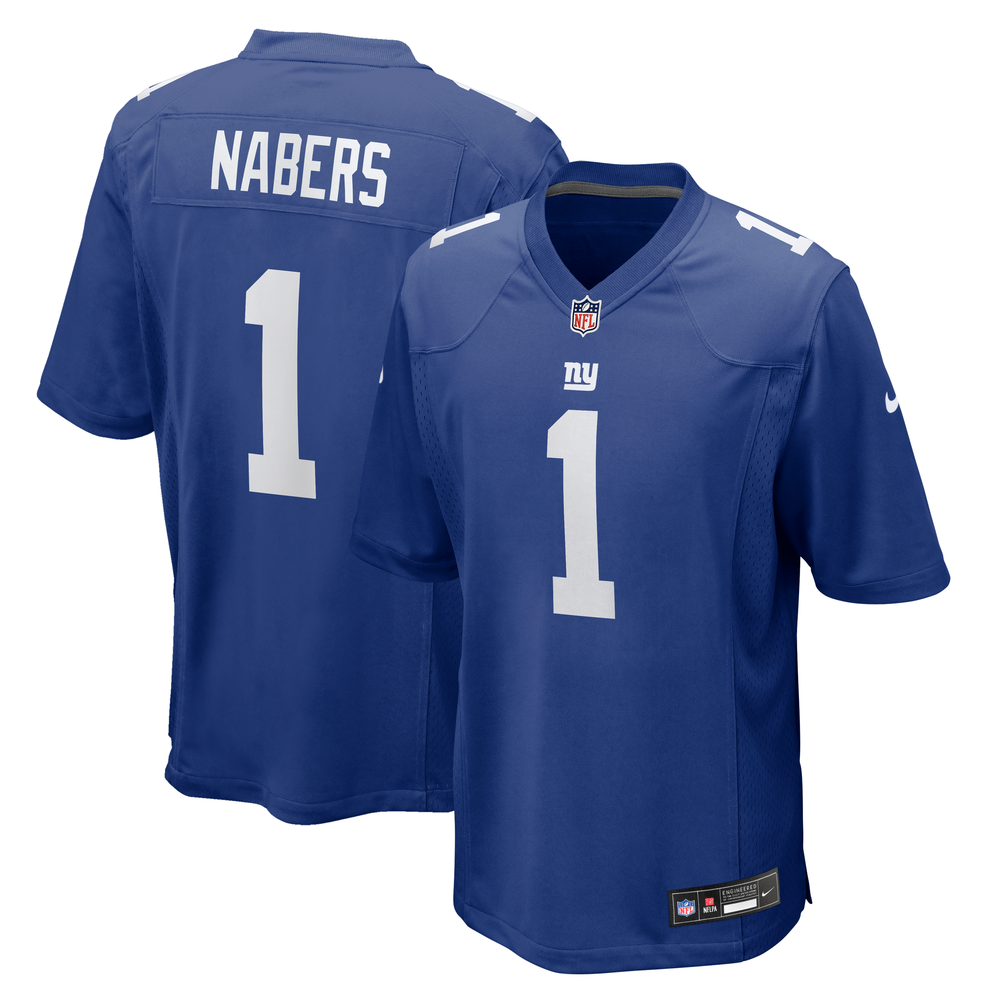Kids' New York Giants Royal Player Jersey