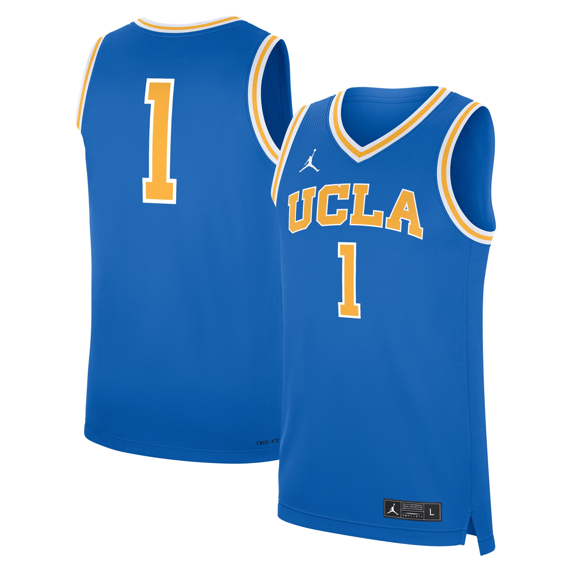 Men's UCLA Bruins Blue Replica Jersey