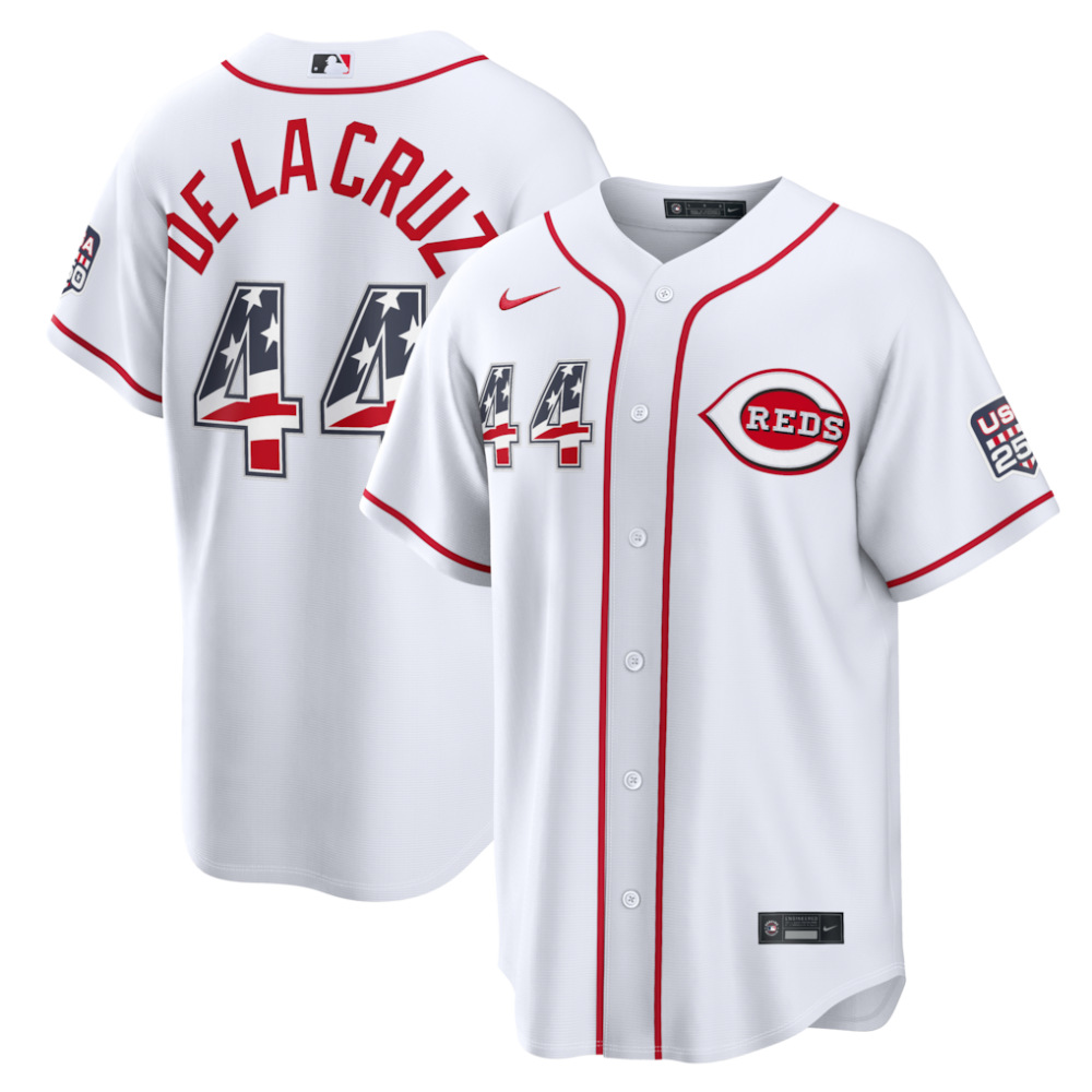 Men's Cincinnati Reds White Home Jersey