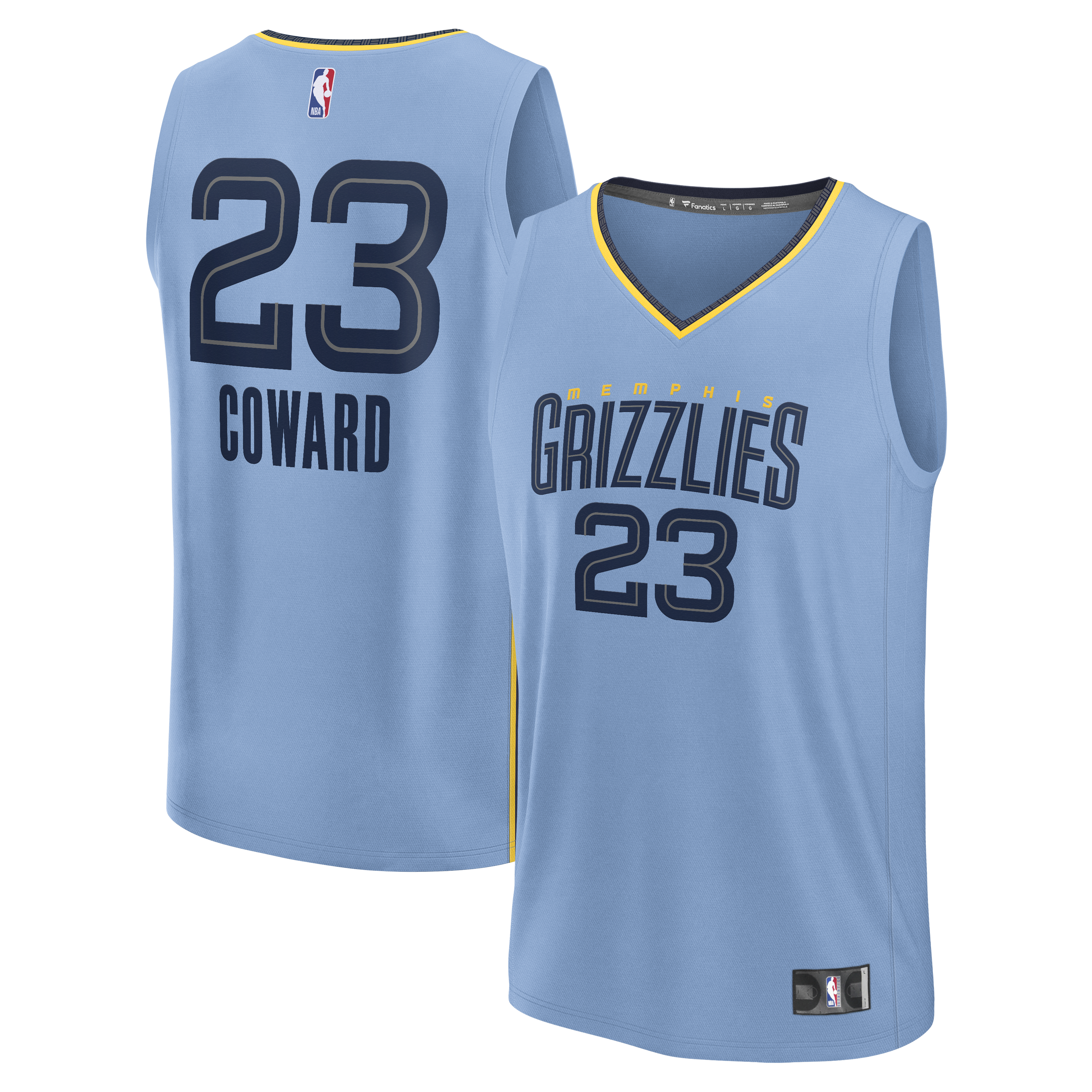 Men's Memphis Grizzlies Light Statement Player Jersey