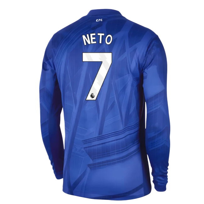 Men's Chelsea 2025/26 Home Long Sleeve Jersey