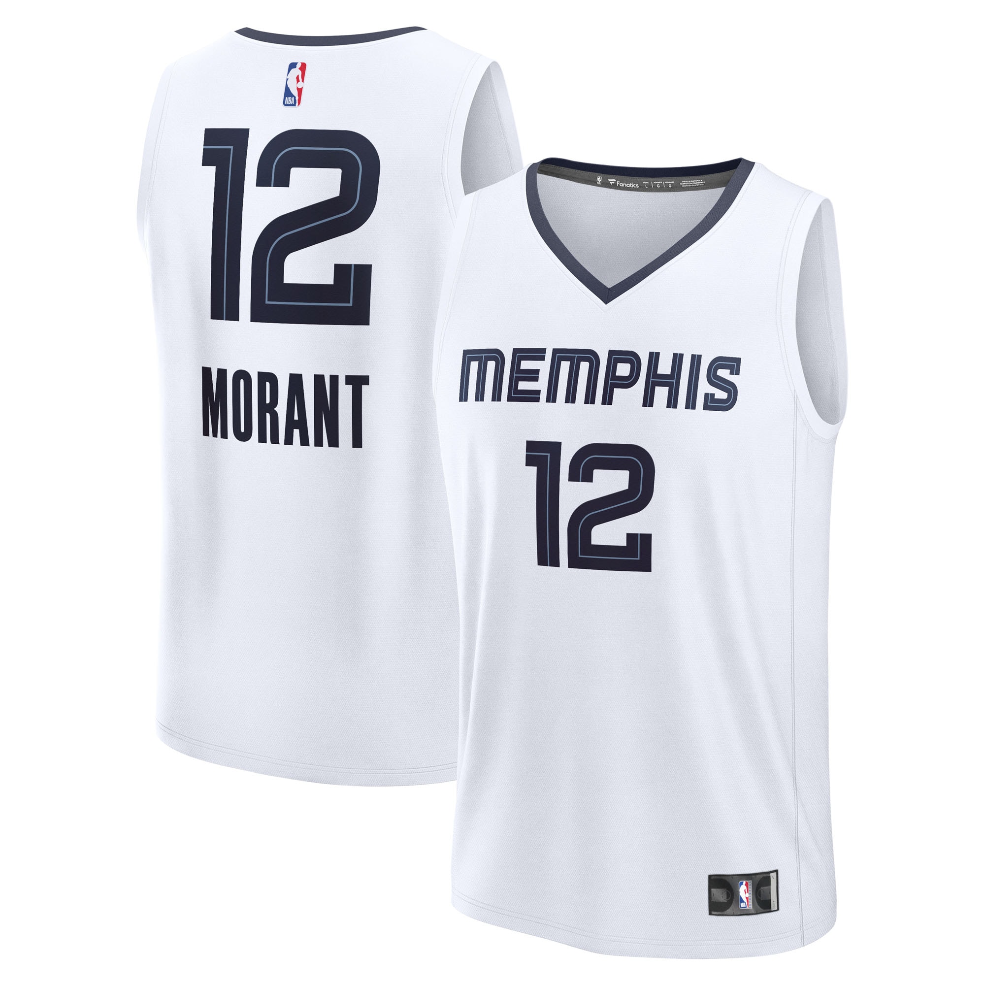 Women's Memphis Grizzlies White Player Jersey